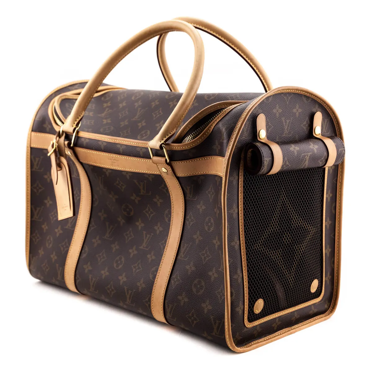 Louis Vuitton Monogram Sac Chien 40 Pet Carrier