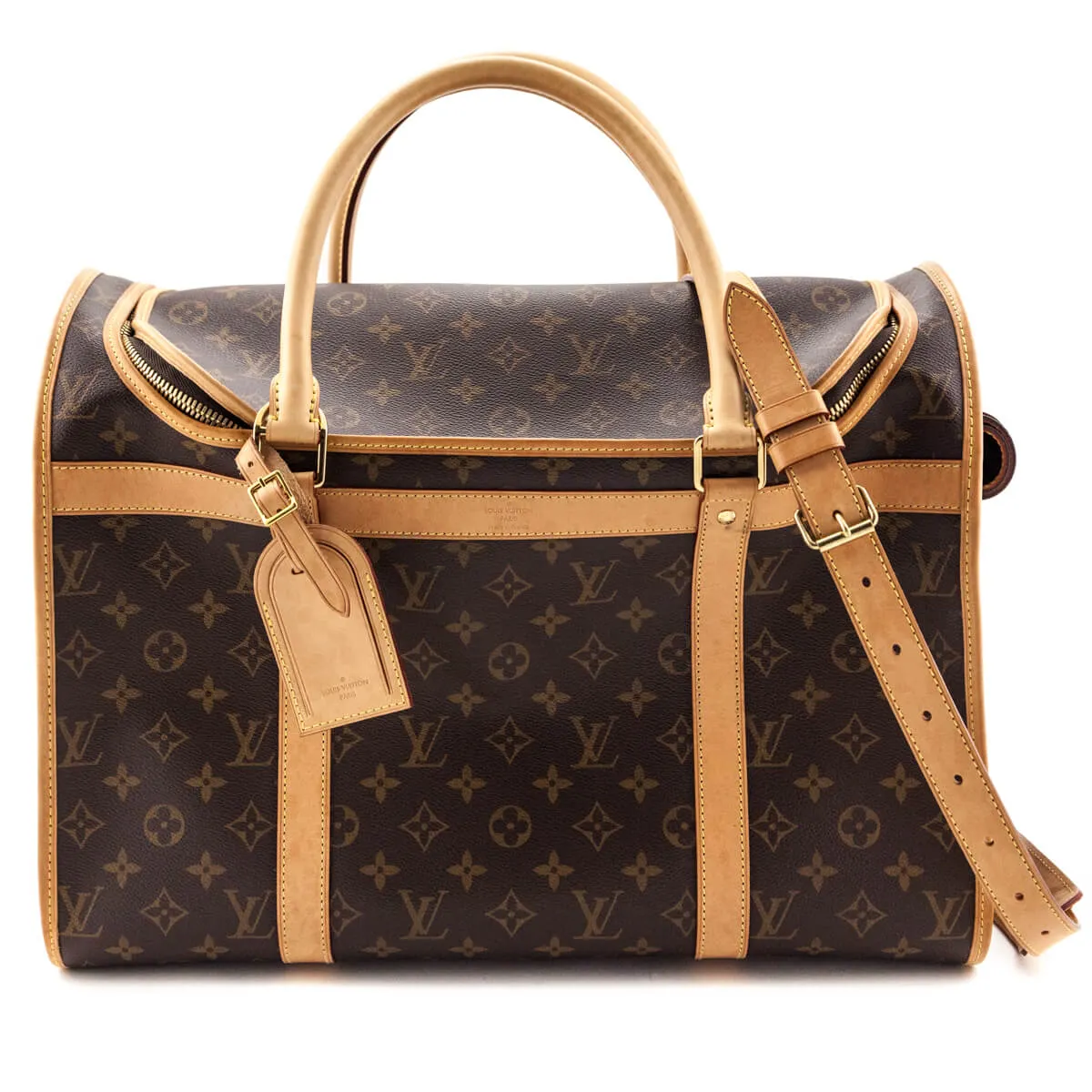 Louis Vuitton Monogram Sac Chien 40 Pet Carrier