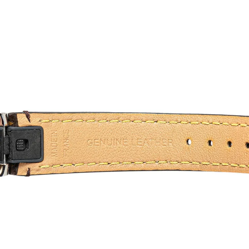 Louis Vuitton Monogram Tubular Canvas Strap M  R15231 Automatic  Brown Dial PVC Leather  Louis Vuitton