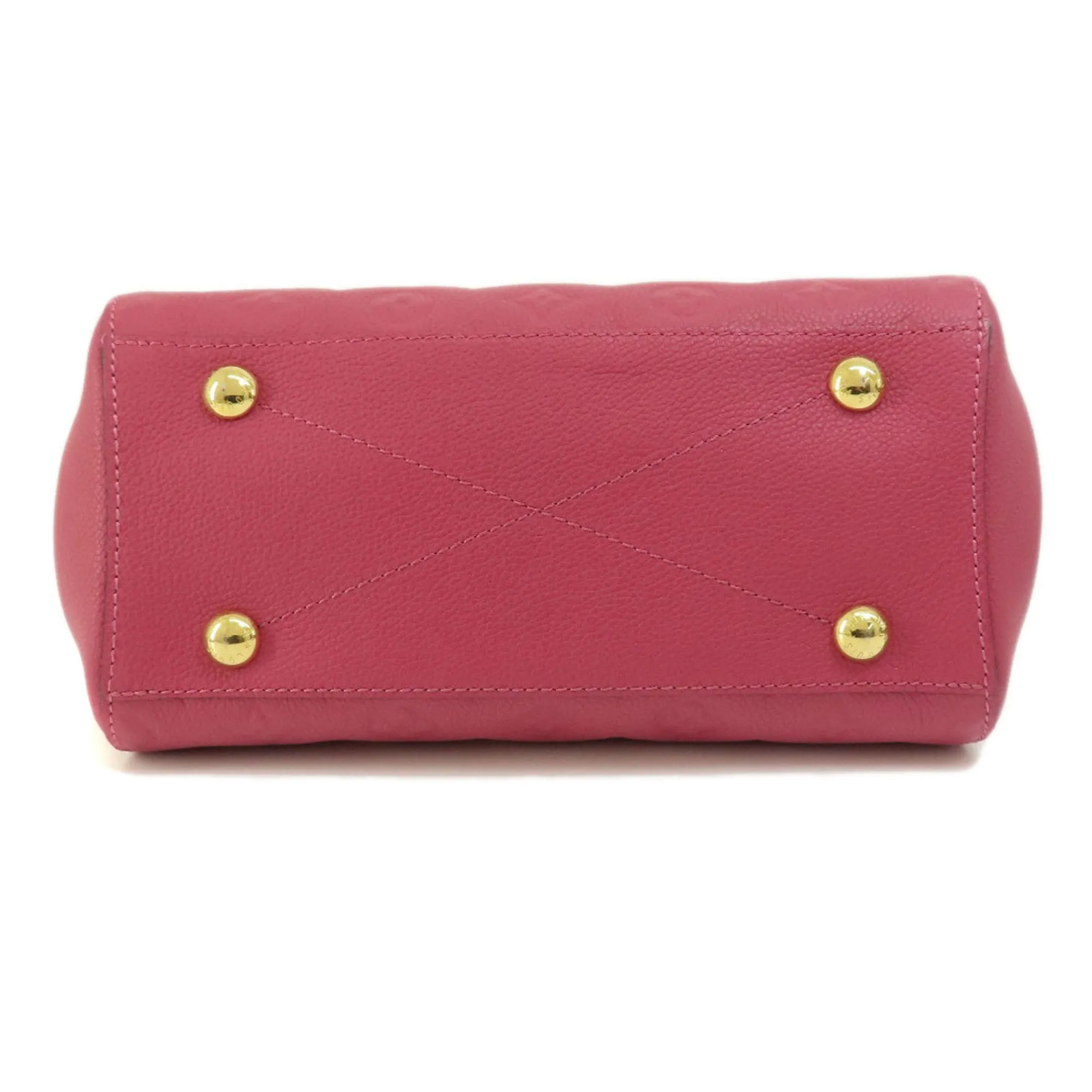 LOUIS VUITTON Montaigne BB Rose Handbag Amplant Ladies