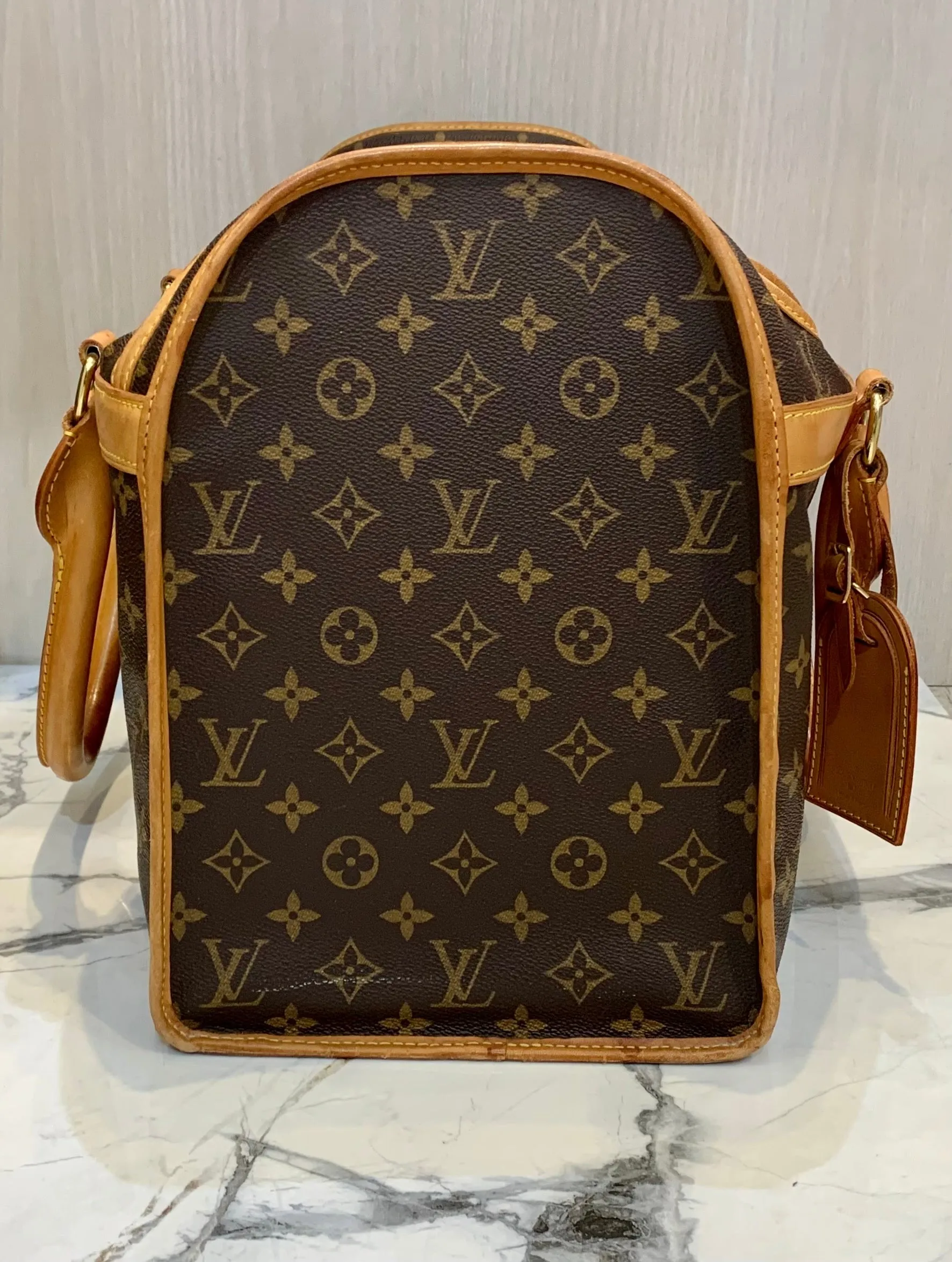 LOUIS VUITTON SAC CHIEN MONOGRAM PET CARRIER