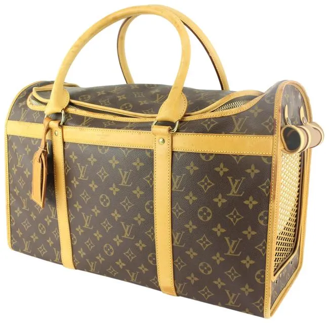 LOUIS VUITTON SAC CHIEN MONOGRAM PET CARRIER