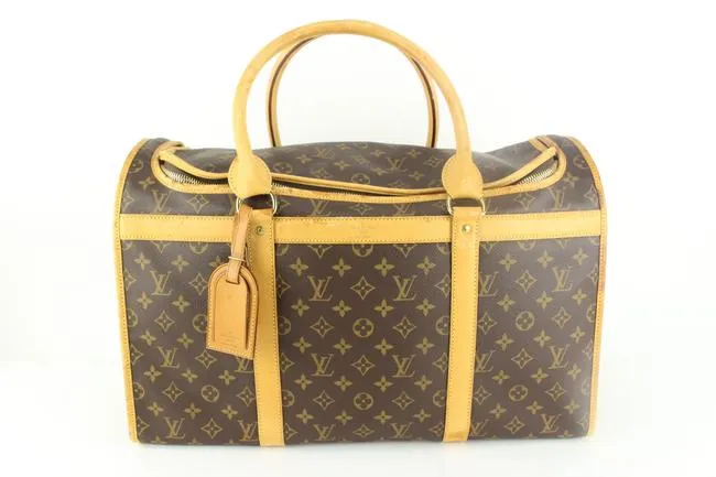 LOUIS VUITTON SAC CHIEN MONOGRAM PET CARRIER