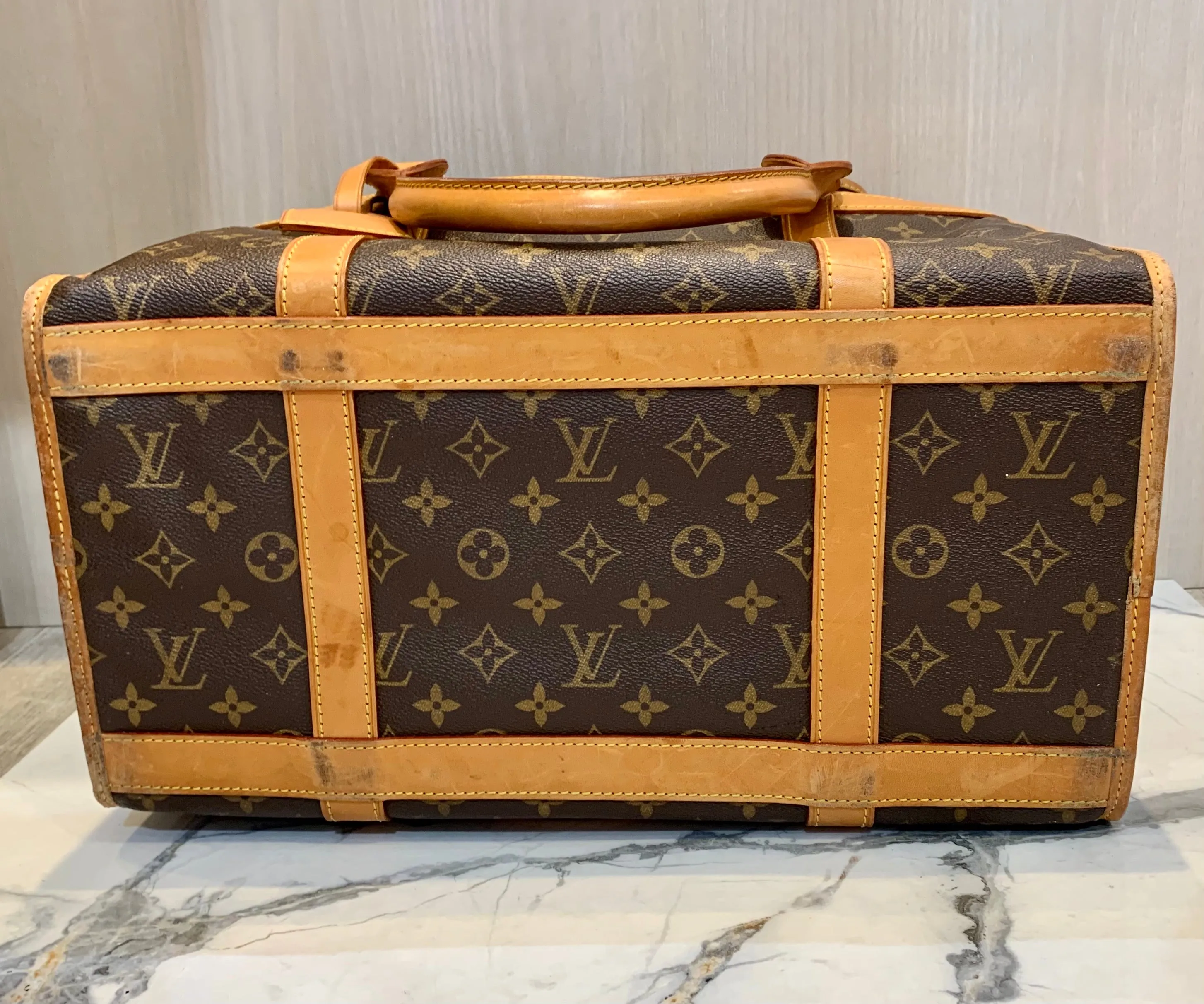 LOUIS VUITTON SAC CHIEN MONOGRAM PET CARRIER