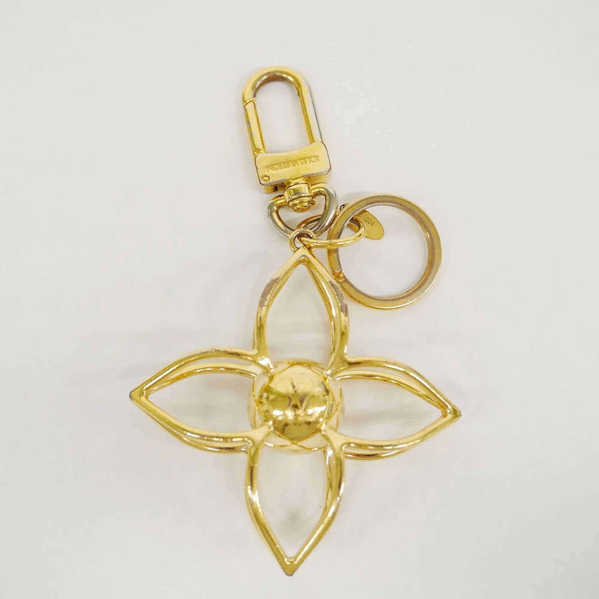 LOUIS VUITTONAuth  LV Sphere M61024 Keyring