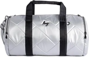 LUG - Rowboat Duffel Bag - Metallic Silver/Black