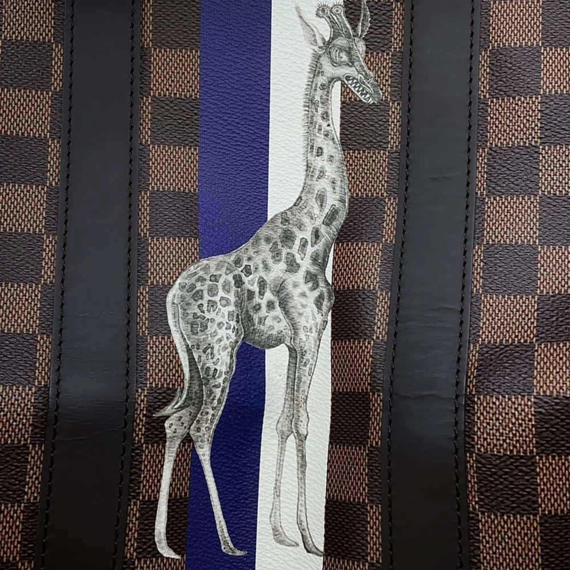 Luxury Canvas Keepall Bandouliere with Accessories
