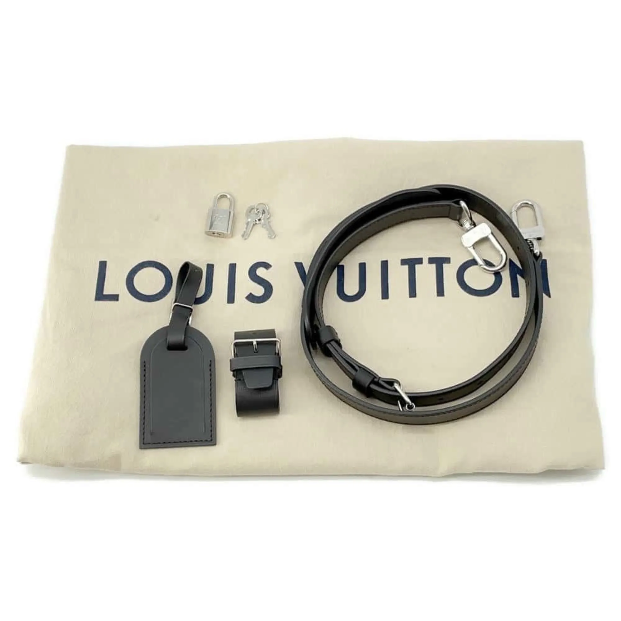 Luxury Canvas Keepall Bandouliere with Accessories