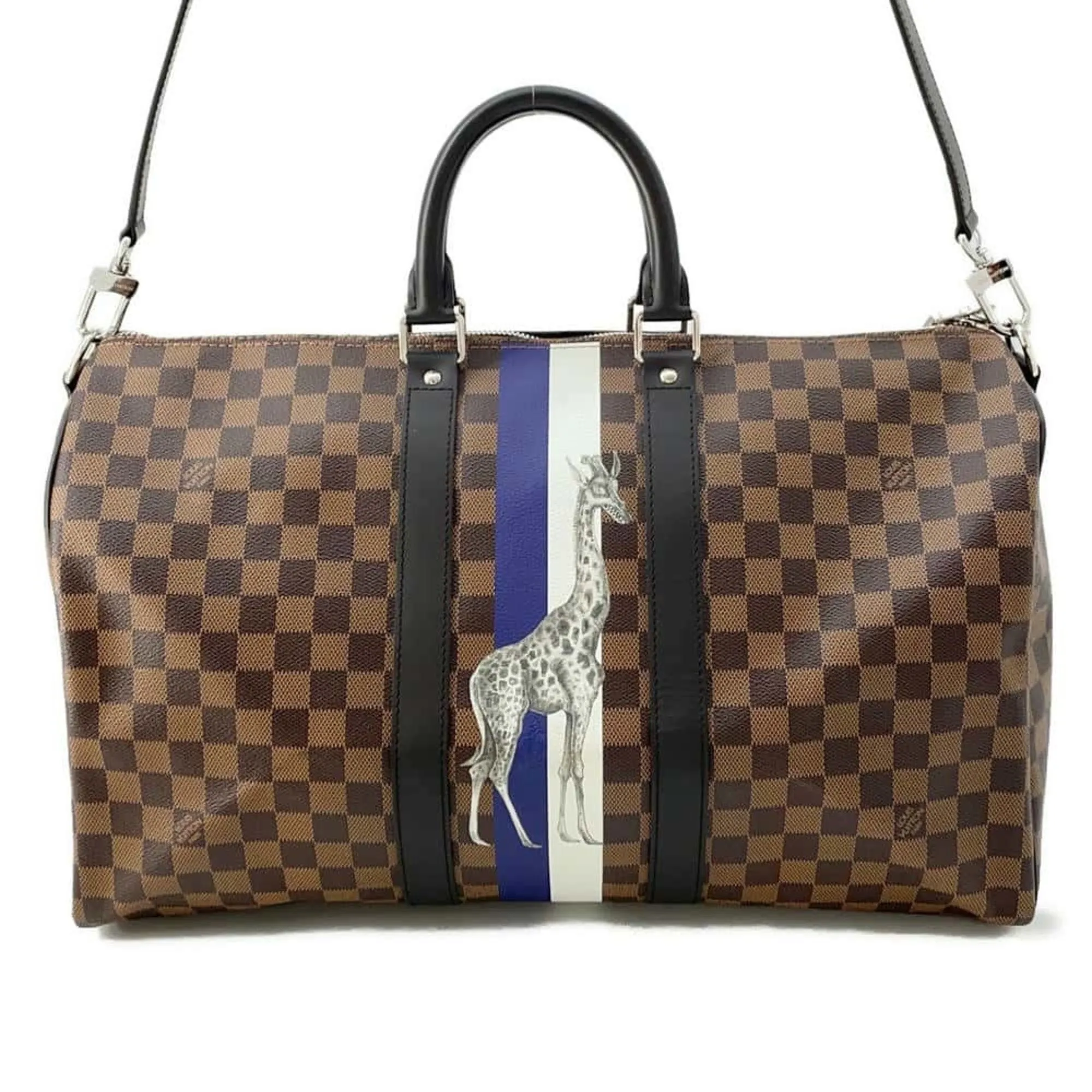 Luxury Canvas Keepall Bandouliere with Accessories