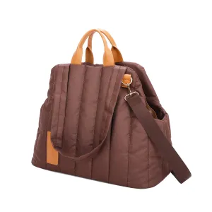 Luxury Quilted Dog Carrier Bag