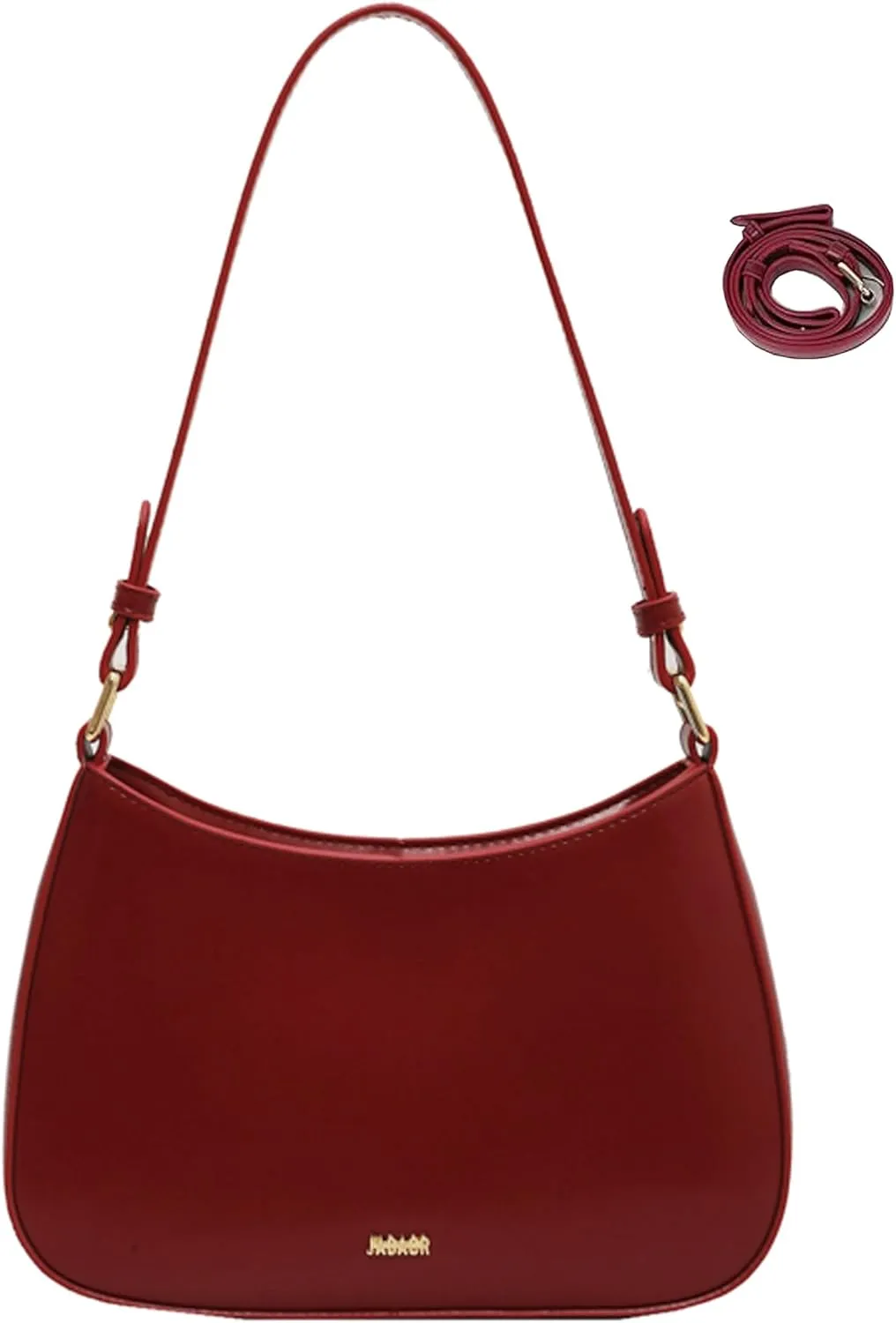 Makukke Small Shoulder Bag, Crossbody Bag - PU Leather, Y2K Vintage Party Handbag