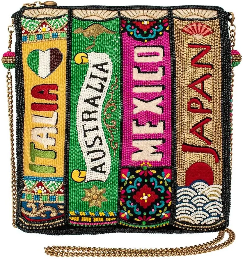 Mary Frances Well Traveled Crossbody Clutch