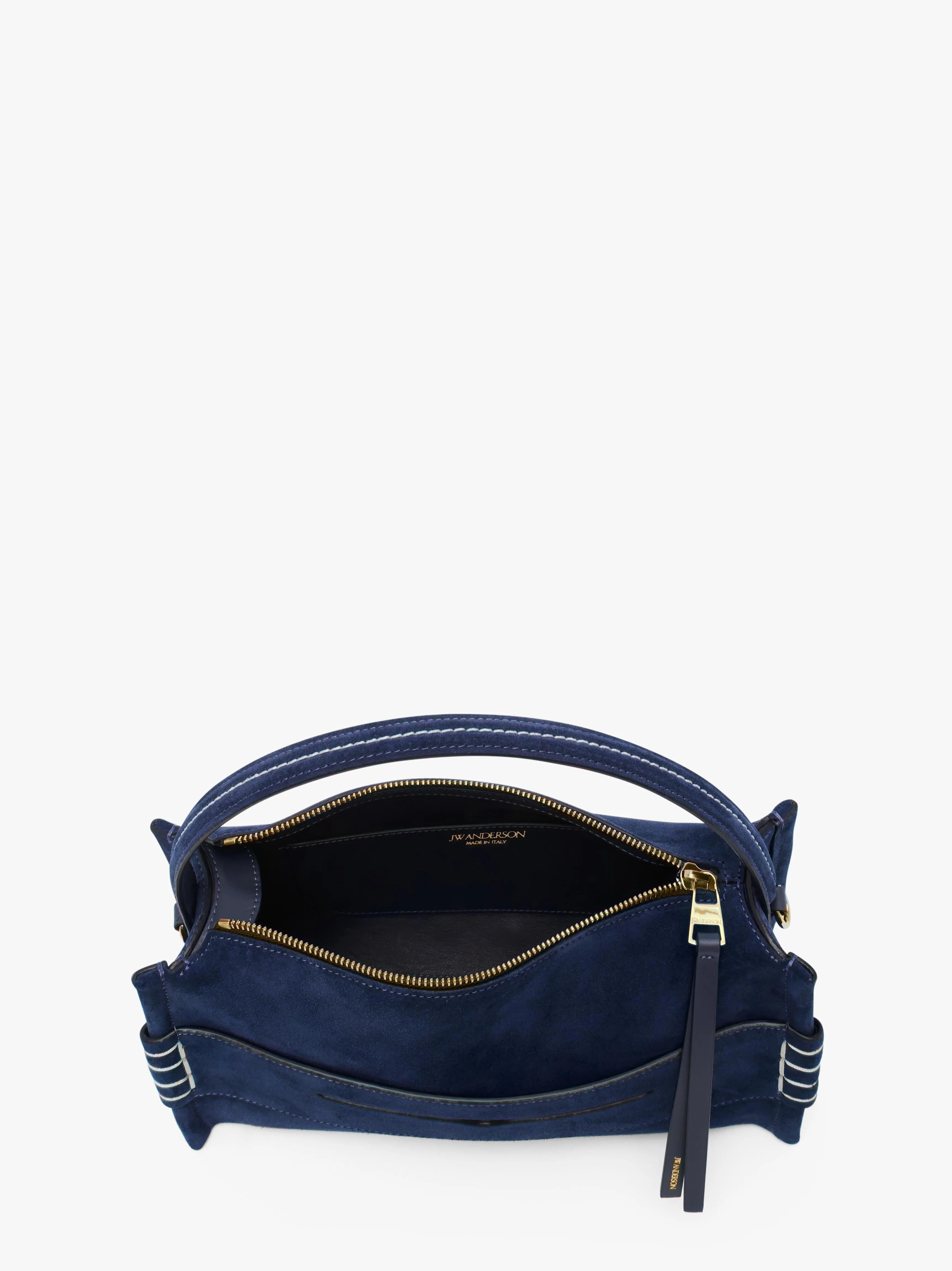 MEDIUM LOAFER BAG - SUEDE SHOULDER BAG
