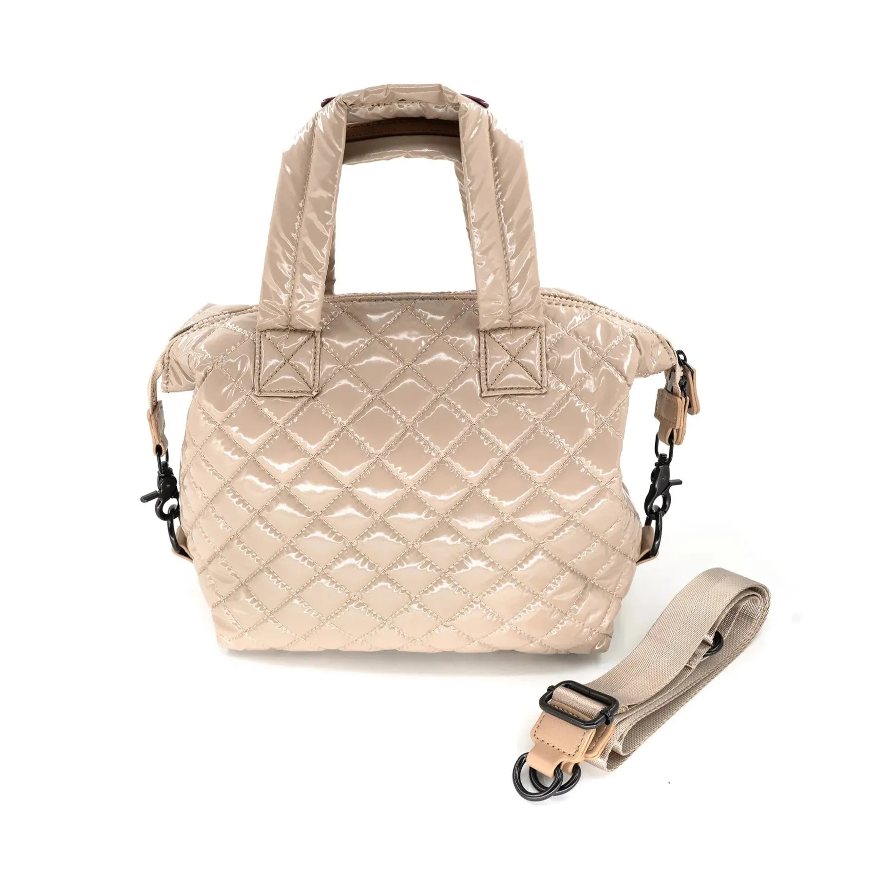 Medium Quilted Patent VL Purse