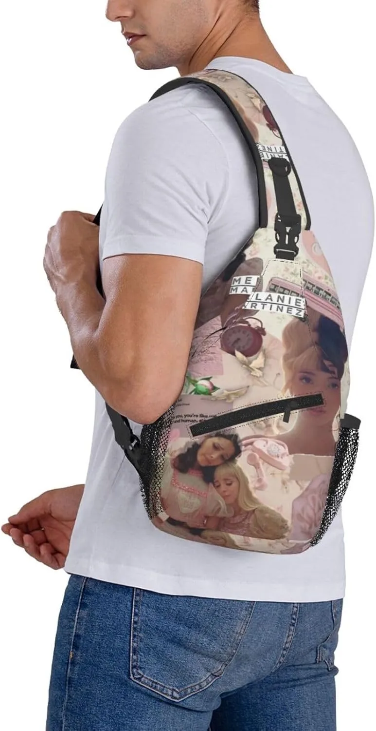 Mela-nie Martinez Crossbody Sling Backpack Sling Bag Multipurpose Travel Hiking Chest Bag Daypack One Size