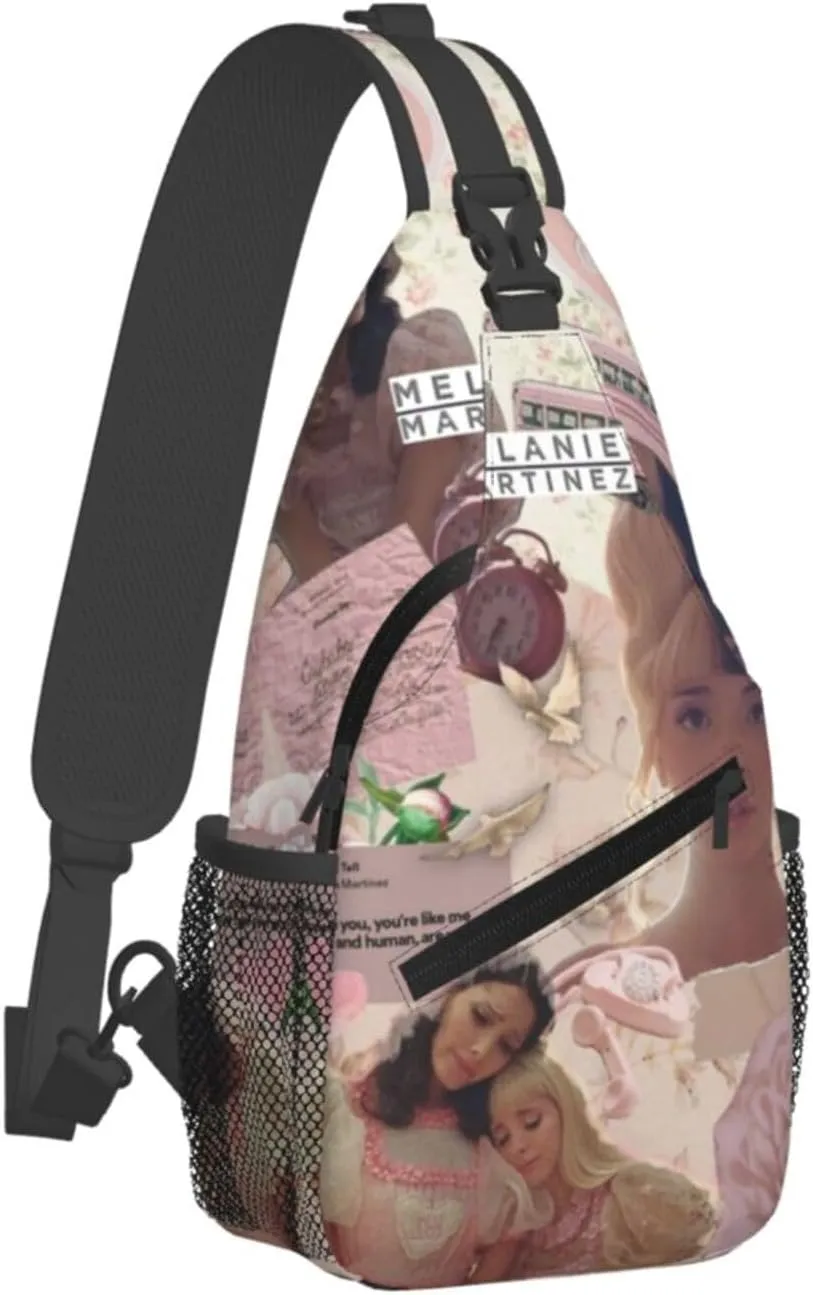 Mela-nie Martinez Crossbody Sling Backpack Sling Bag Multipurpose Travel Hiking Chest Bag Daypack One Size