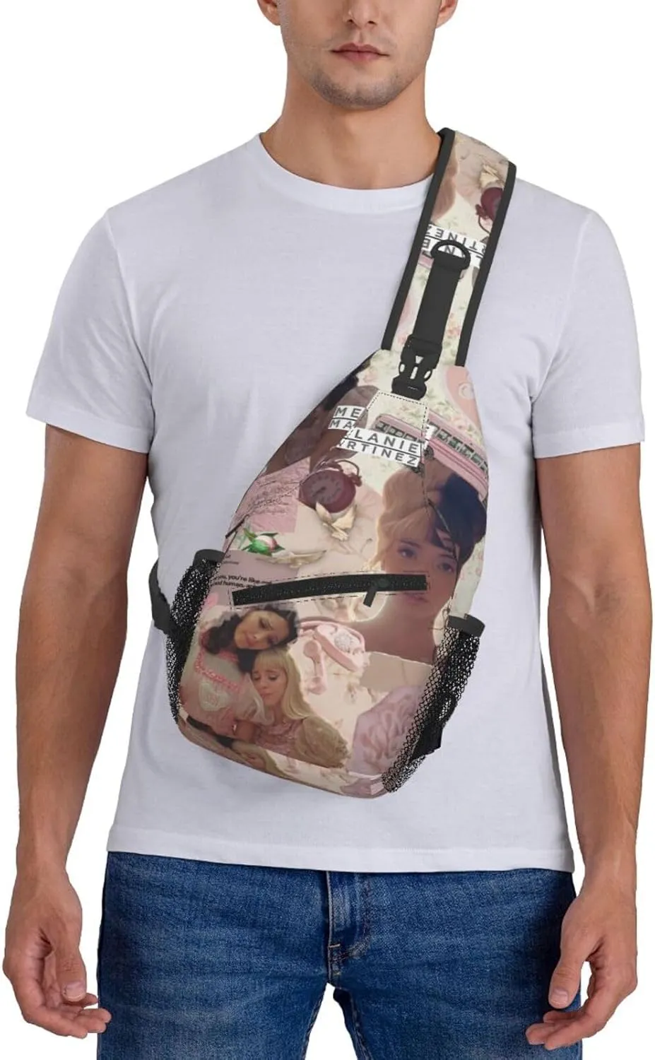 Mela-nie Martinez Crossbody Sling Backpack Sling Bag Multipurpose Travel Hiking Chest Bag Daypack One Size