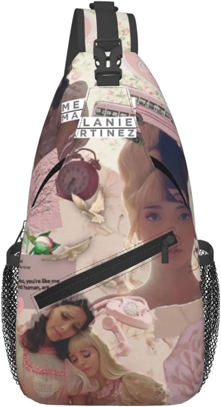 Mela-nie Martinez Crossbody Sling Backpack Sling Bag Multipurpose Travel Hiking Chest Bag Daypack One Size