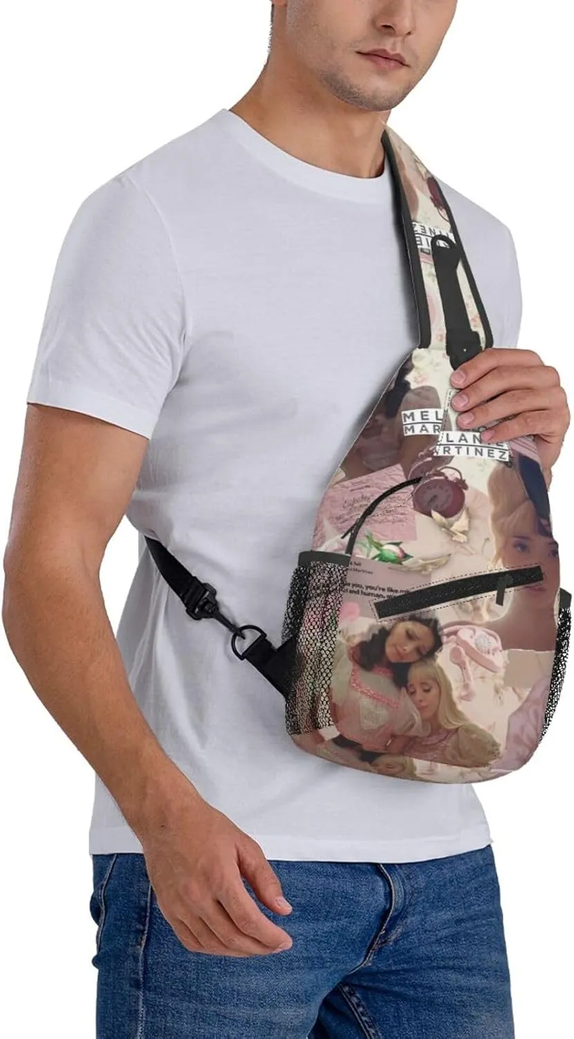 Mela-nie Martinez Crossbody Sling Backpack Sling Bag Multipurpose Travel Hiking Chest Bag Daypack One Size
