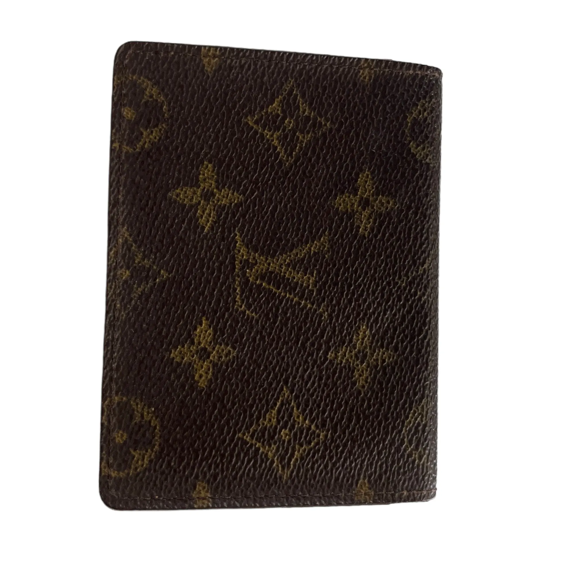 Men's Monogram Card Holder Brown