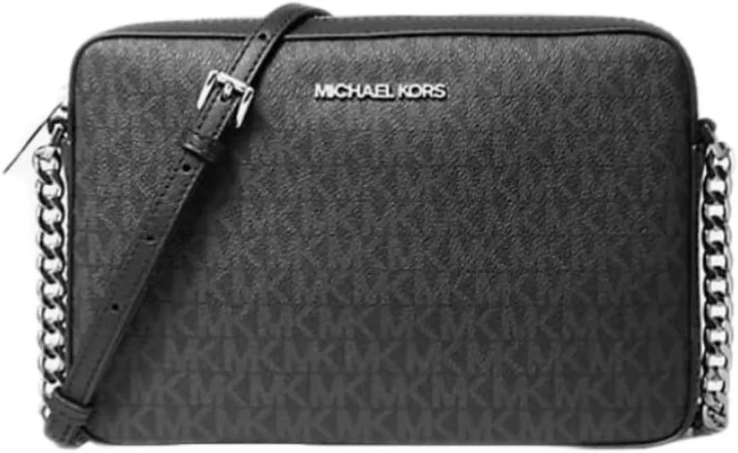 Michael Kors East West Jet Set Large Logo Crossbody Bag