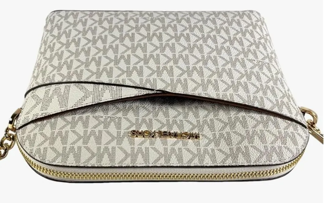 Michael Kors Jet Set Medium Crossbody Leather Handbag
