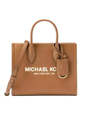 M.I.C.H.A.E.L. K.O.R.S. Mirella Small Pebbled Leather Crossbody Bag