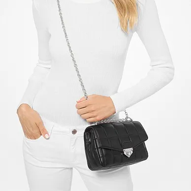 Michael Michael Crossbody bag in quilted leather