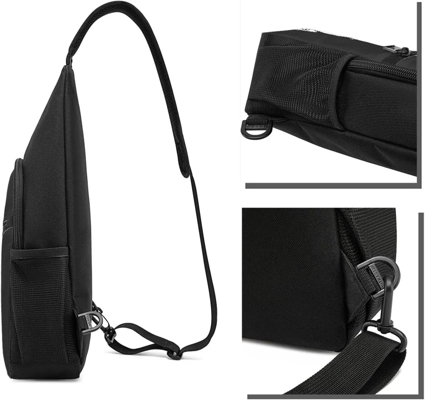 Michigan Love State Chest Bag Adjustable Leisure Travel Crossbody Shoulder Bag Unisex