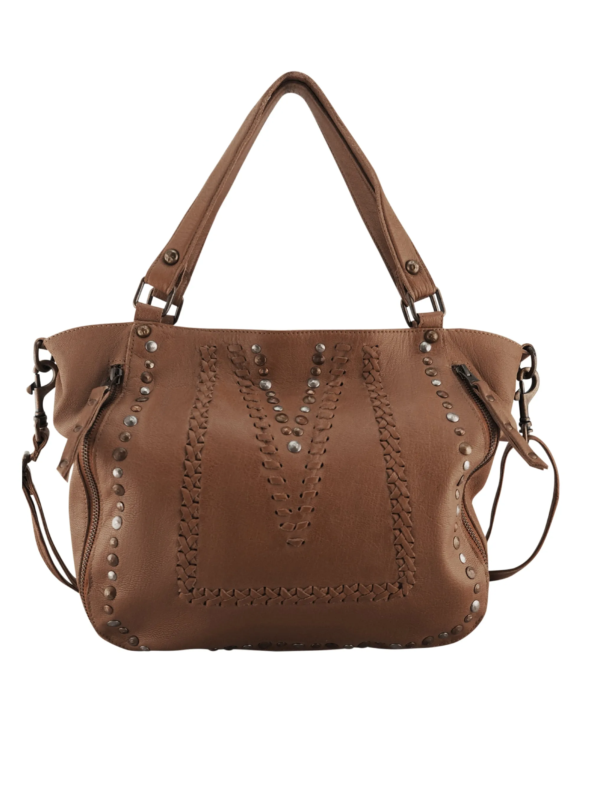 Mila Tote | Cognac