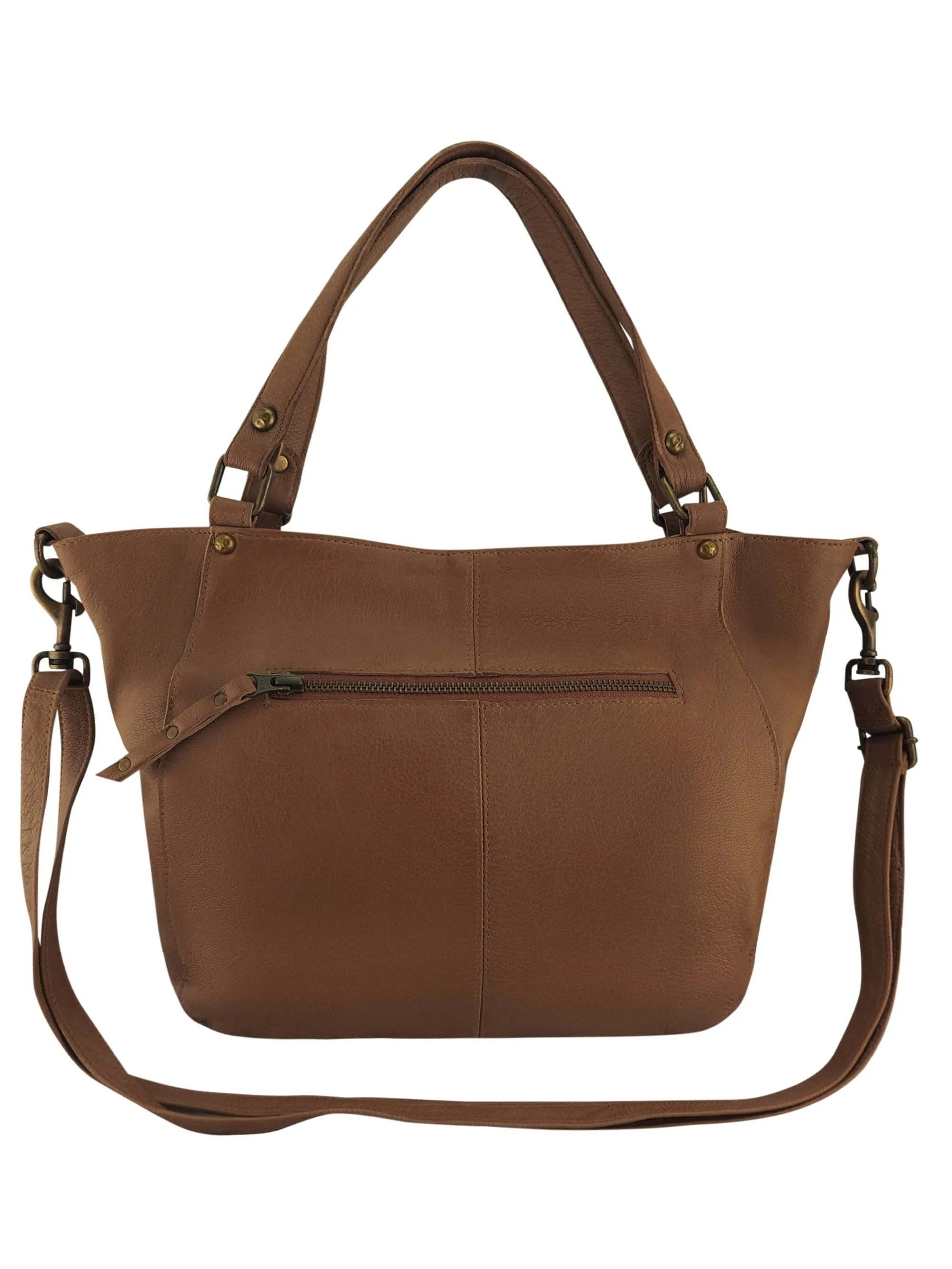 Mila Tote | Cognac