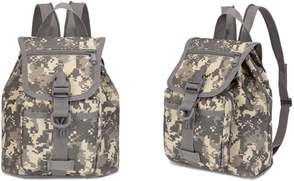 Mini Daypack Military Tactical Backpack Rucksack Tactical Assault Pack Bag for Hunting Camping Trekking (ACU)