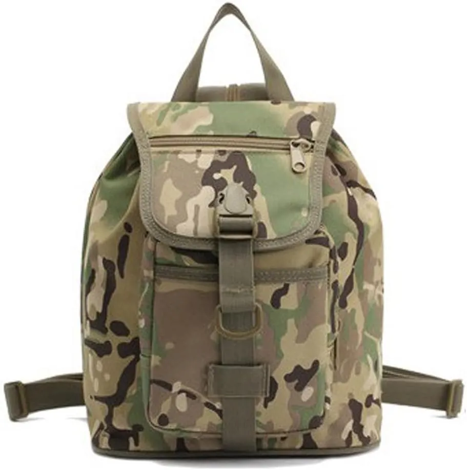 Mini Daypack Military Tactical Backpack Rucksack Tactical Assault Pack Bag for Hunting Camping Trekking (CP)