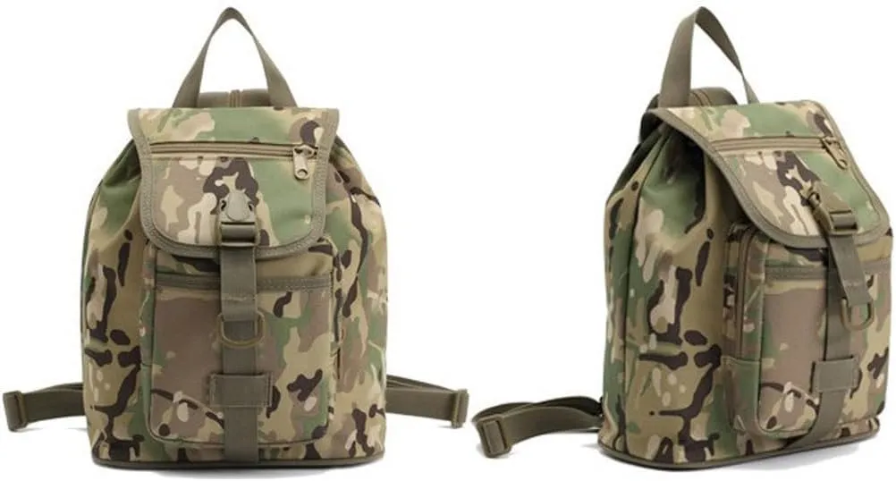 Mini Daypack Military Tactical Backpack Rucksack Tactical Assault Pack Bag for Hunting Camping Trekking (CP)