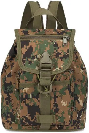 Mini Daypack Military Tactical Backpack Rucksack Tactical Assault Pack Bag for Hunting Camping Trekking (Jungle Digital)