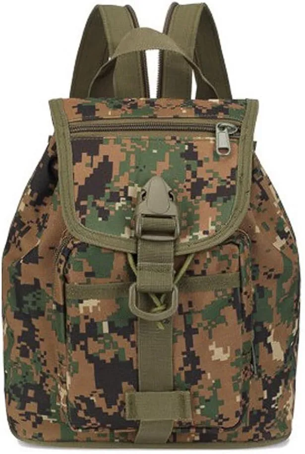 Mini Daypack Military Tactical Backpack Rucksack Tactical Assault Pack Bag for Hunting Camping Trekking (Jungle Digital)