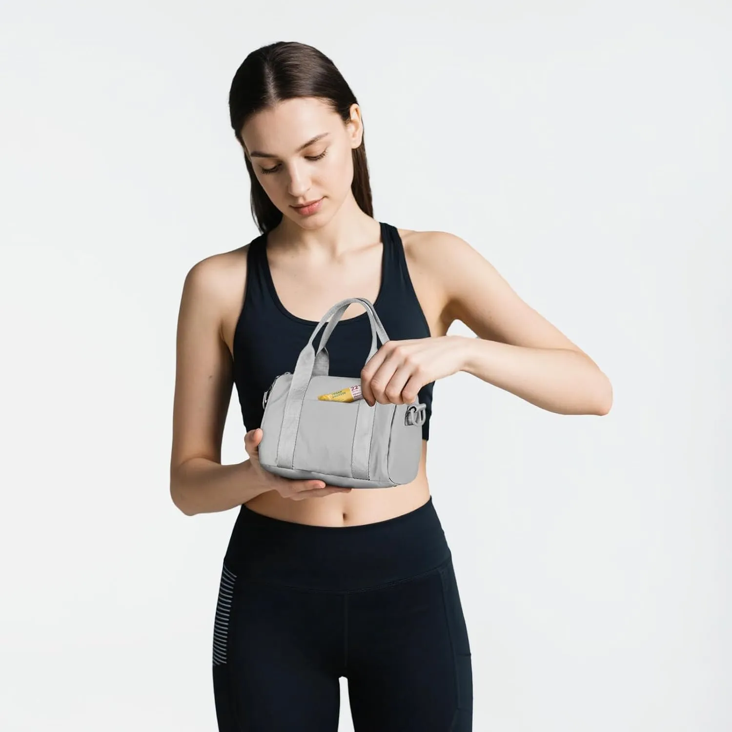 Mini Gym Bag for Women Cute Gym Tote Bag Small Duffle Bag Waterproof Bags for Yoga Dance Workout
