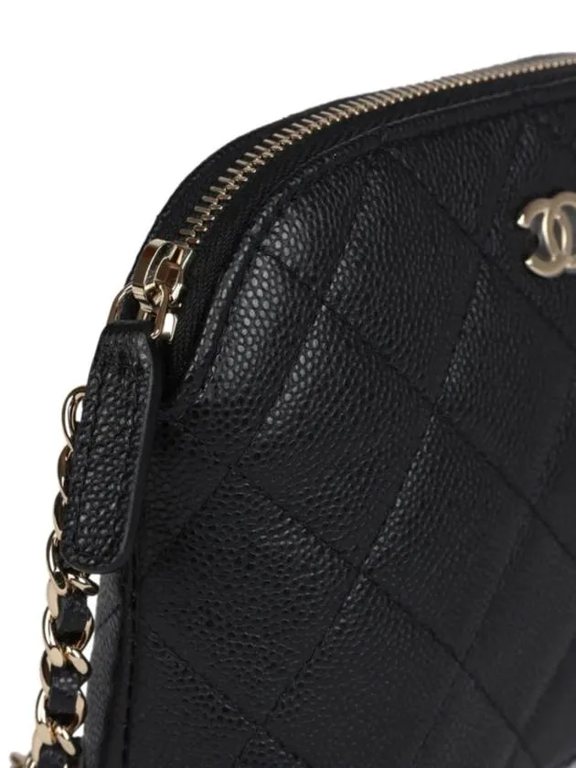 Mini Pouch Cross CC Bag Door-to-door delivery Chanel Logo Black On-demand shipping