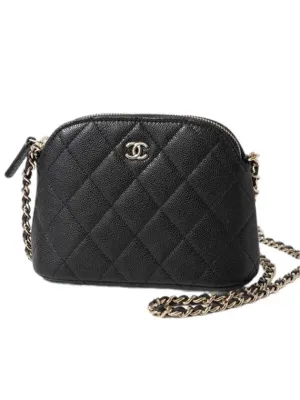 Mini Pouch Cross CC Bag Door-to-door delivery Chanel Logo Black On-demand shipping