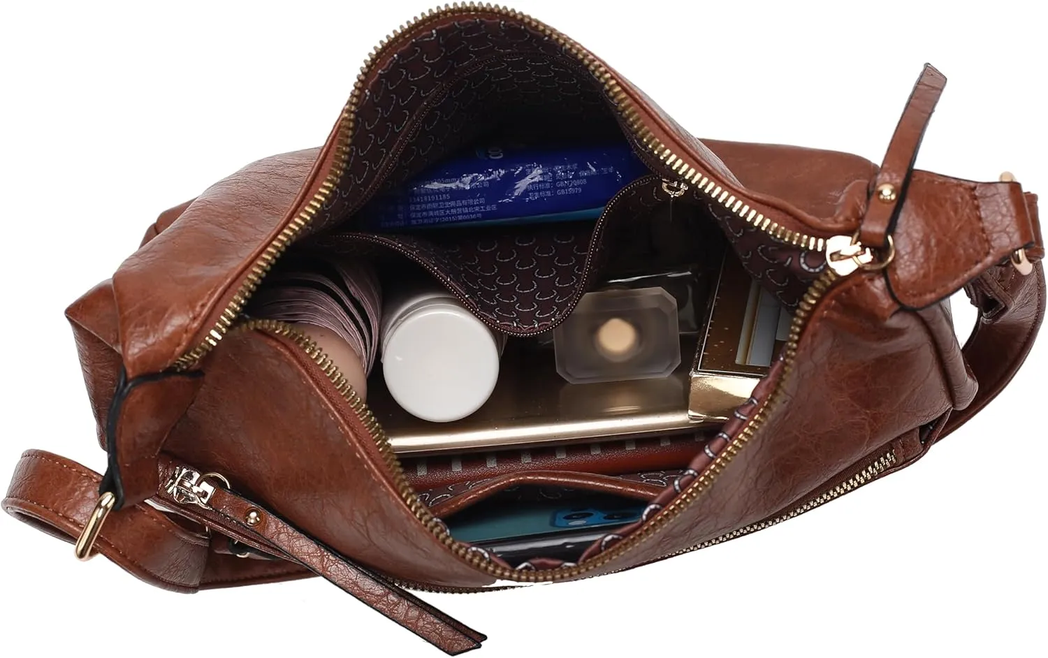 MKF Collection Women Shoulder Bag, Large Crossbody Bag Vegan Leather Handbag Purse By Mia K