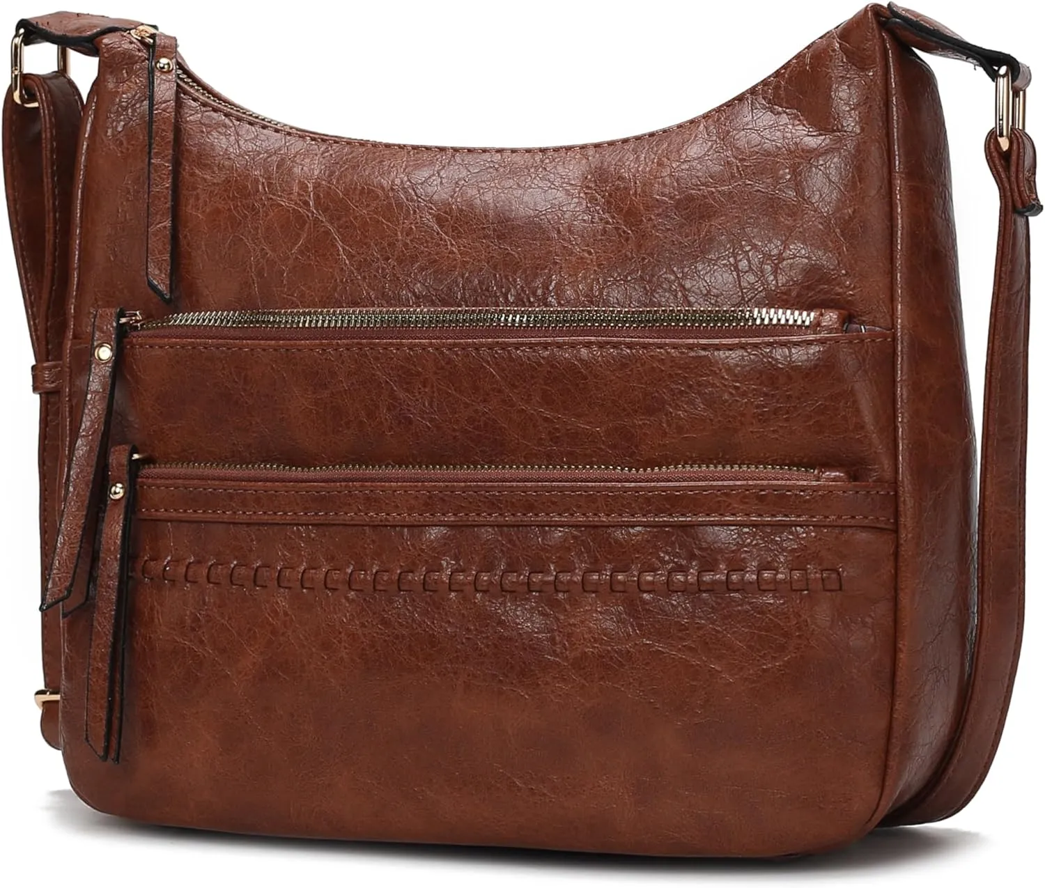 MKF Collection Women Shoulder Bag, Large Crossbody Bag Vegan Leather Handbag Purse By Mia K