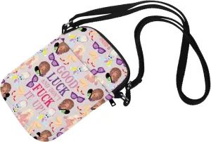 MNIGIU Drag Race Inspired Gift Drag Queen Quote Good Luck And Don’t F It up Crossbody Bag for RP Fans
