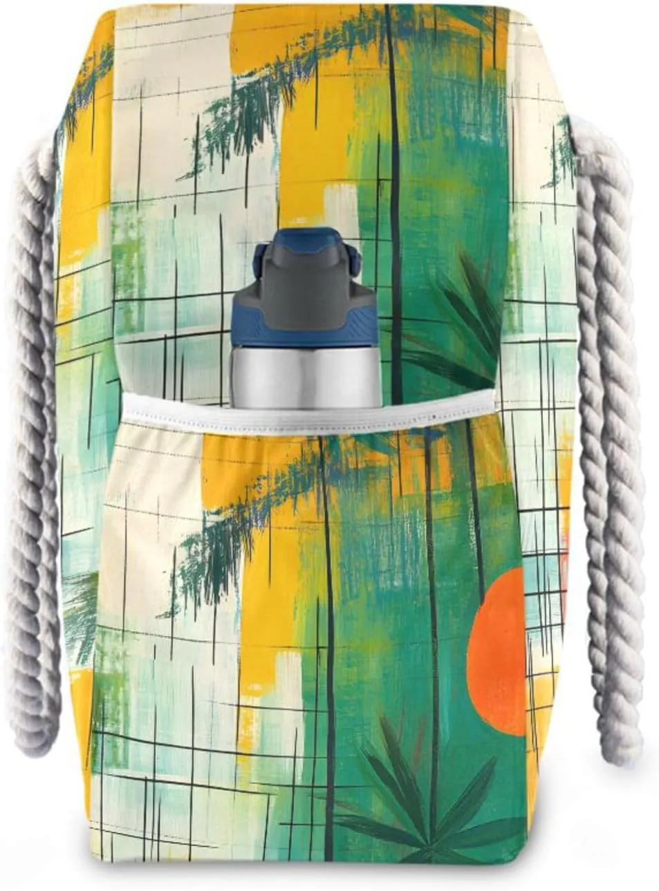 MNSRUU Large Beach Bag for Women, Summer Ocean Tote Travel Gym Swim Bag