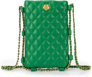 Montana West Quilted Small Crossbody Bags for Women Trendy Cell Phone Purse
