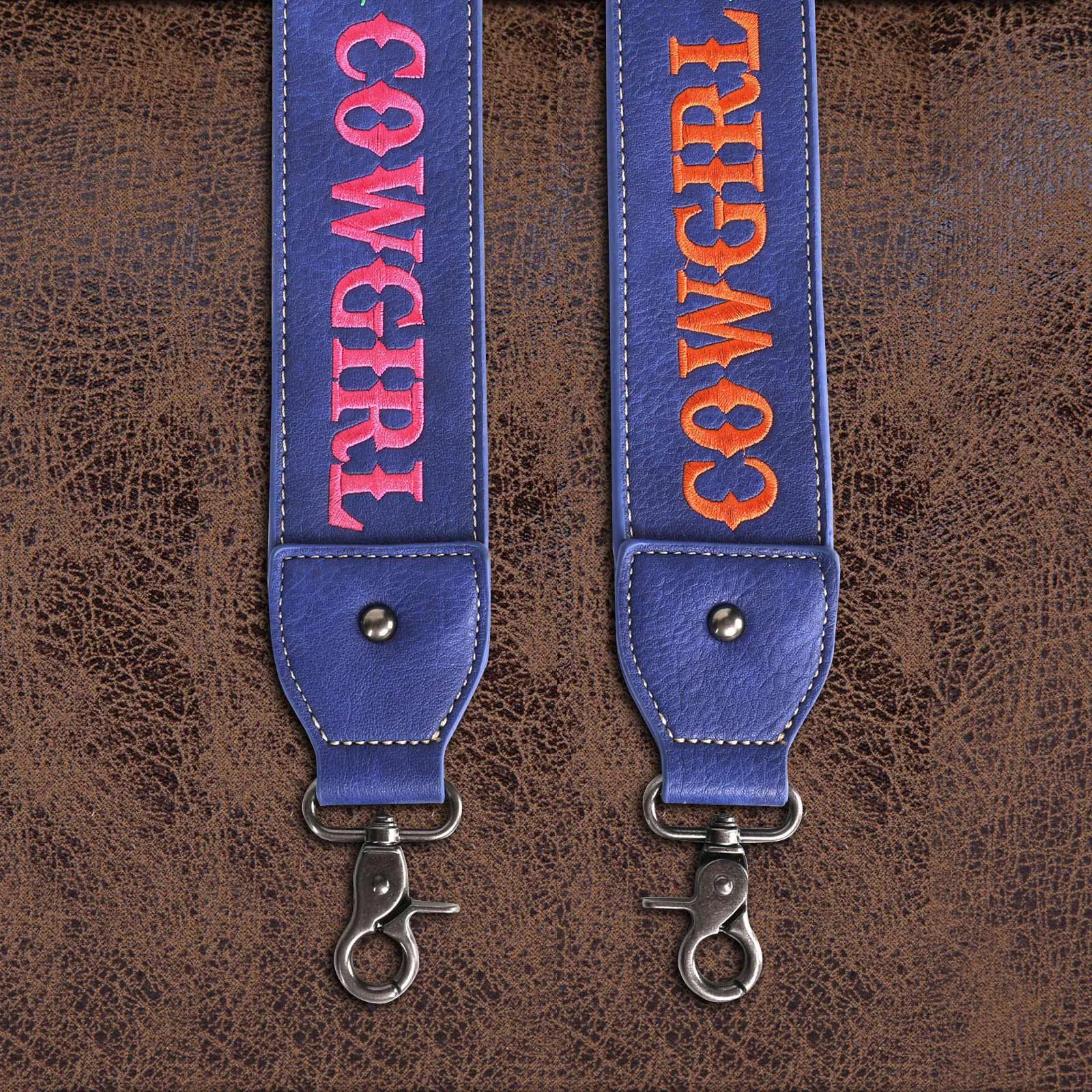 Montana West Western Guitar Style "COWGIRL" Crossbody Strap