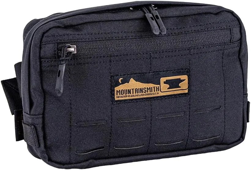 Mountainsmith Sidekick Lumbar Fanny Pack, Belt Bag, Crossbody Sling, Heritage Black