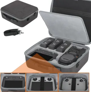 MultifunctionalL Carrying Case Compatible with DJI Mavic 3/3 Pro/3 Classic,Compatible with DJI RC/RC Pro/RC-N1 Storage Bag Handheld Crossbody Set Remote Control Storage Bag Box (Combo bag)