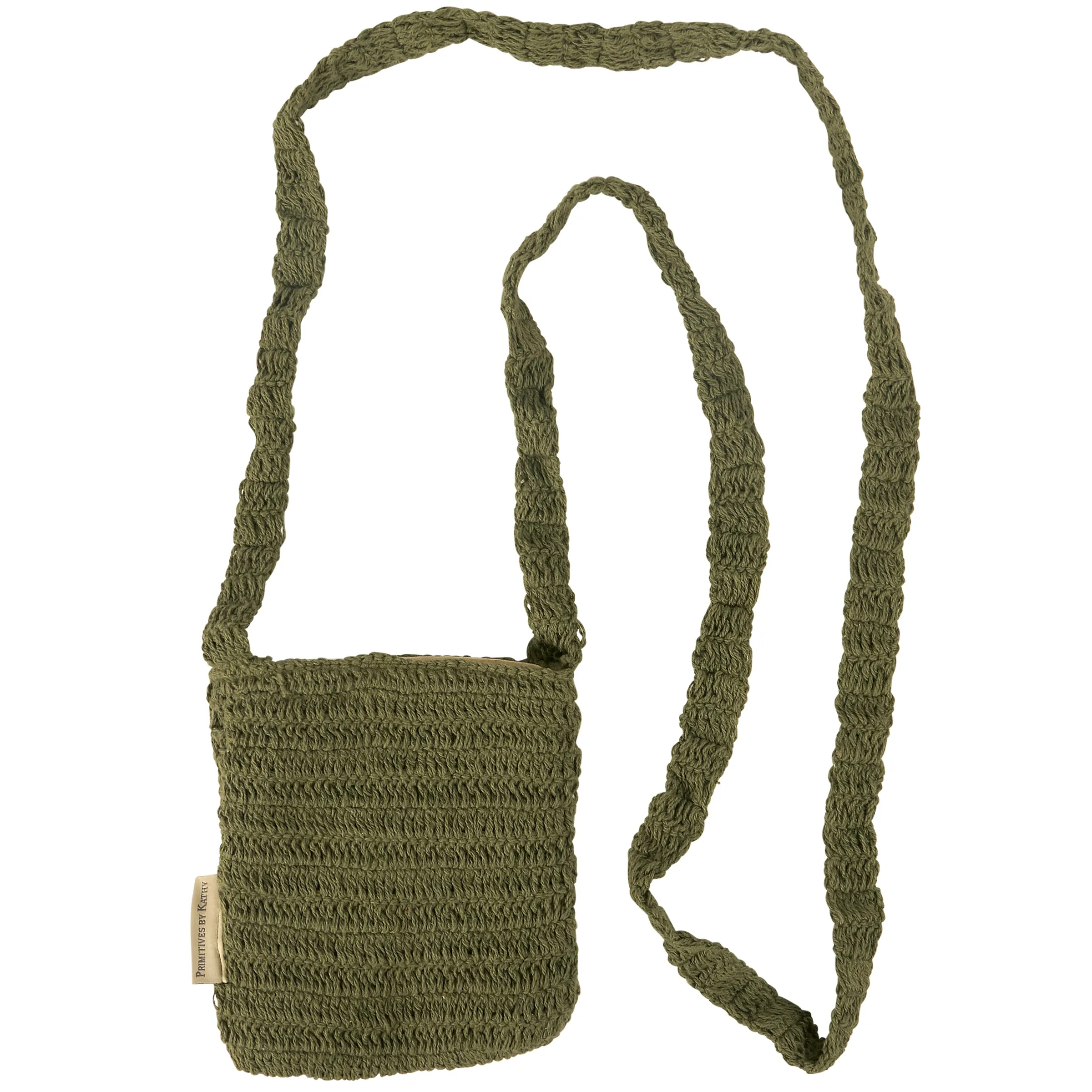 Mushroom Crossbody Bag | Cotton Shoulder Sling Handbag | 6" x 8"