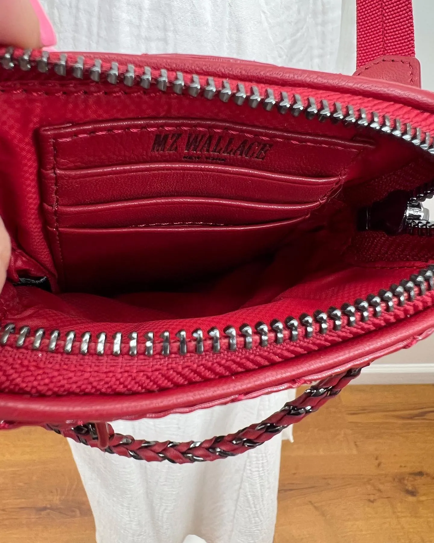 MZ WALLACE MICRO QUILTED CROSBY PHONE CROSSBODY