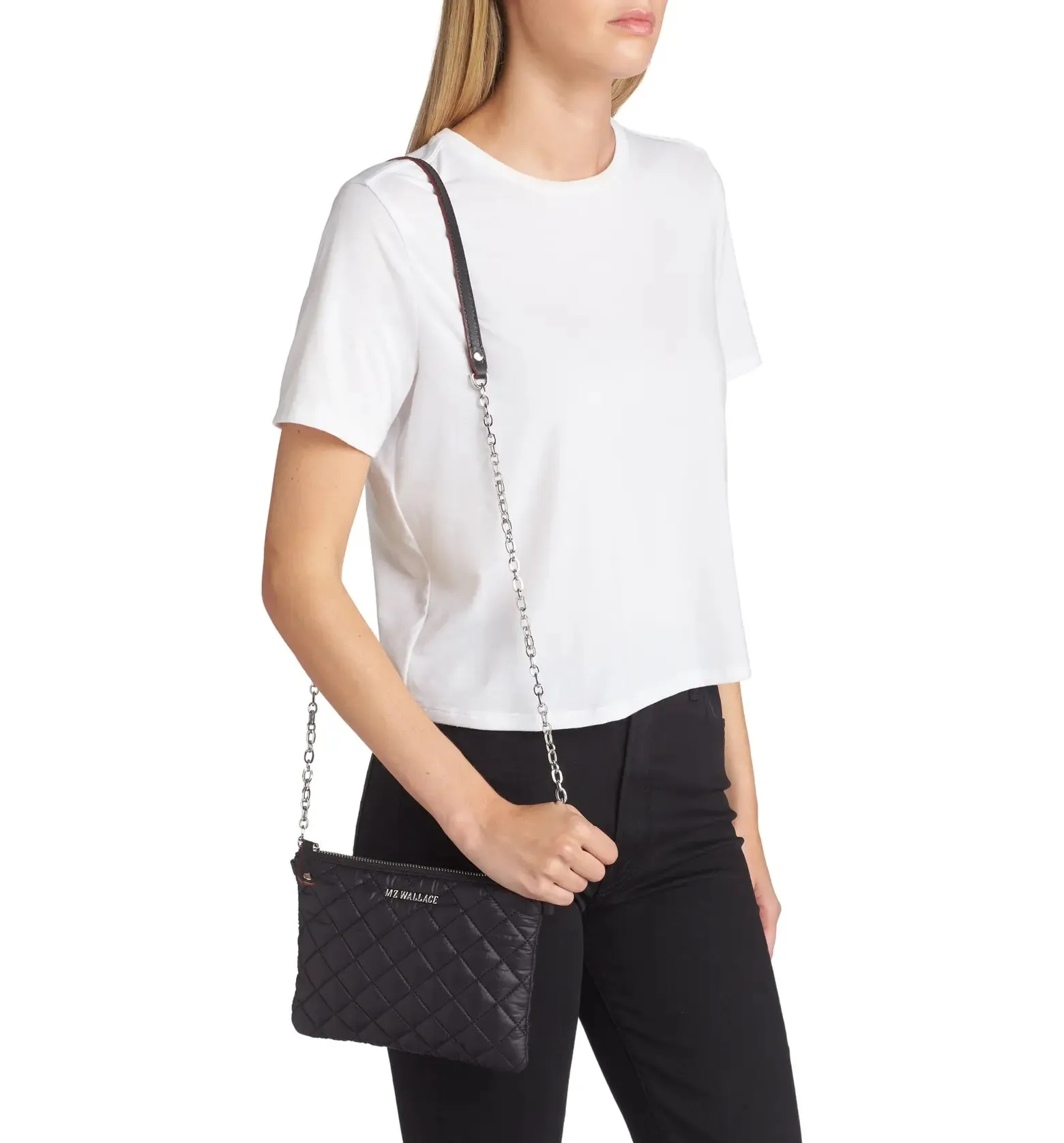 MZ WALLACE RUBY QUILTED CROSSBODY BAG